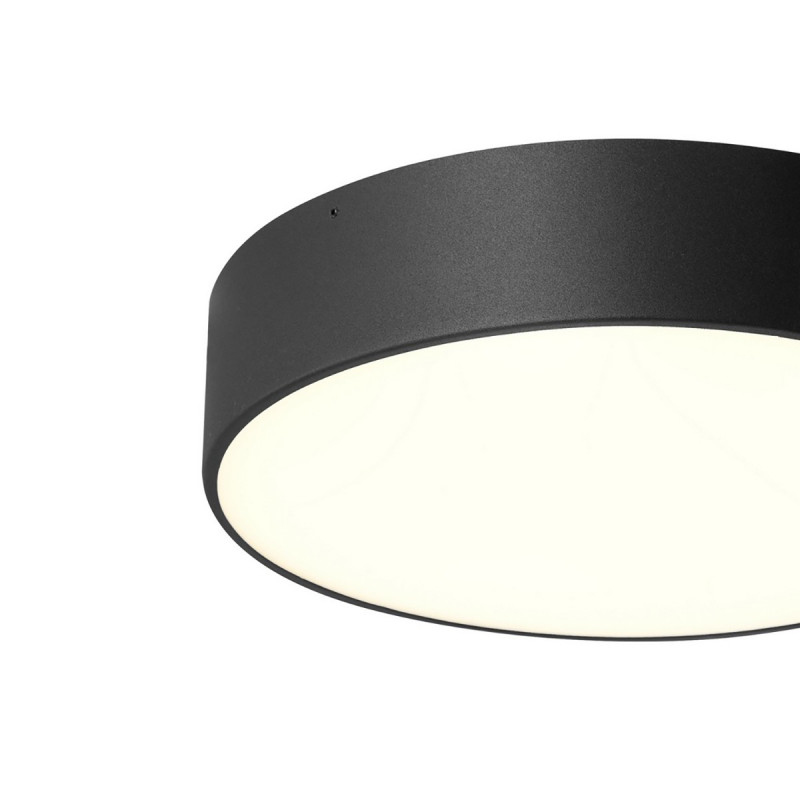 Plafon Disc LED M Black Ceiling Lamp