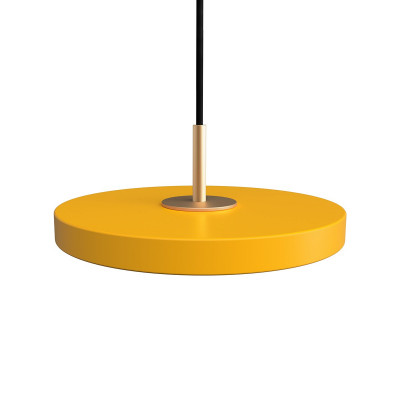 Hanging lamp Asteria micro yellow, brass Umage