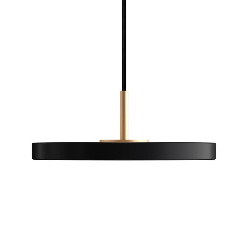 Lampa wisząca Asteria micro czarny, mosiądz Umage