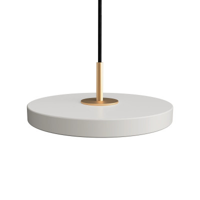 Lampa wisząca Asteria micro szary, mosiądz Umage