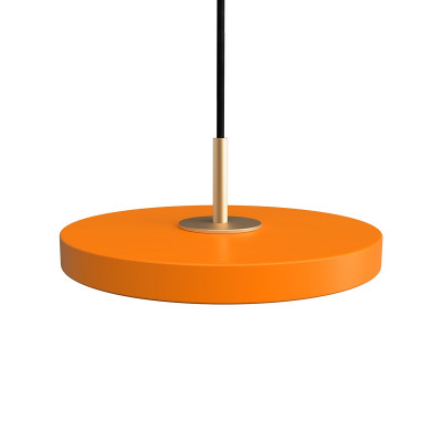 Lampa wisząca Asteria micro pomarańczowy, mosiądz Umage