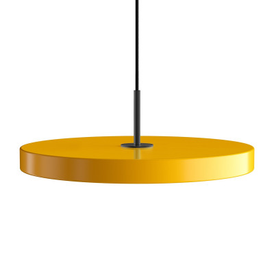 Hanging lamp Asteria medium yellow, black Umage