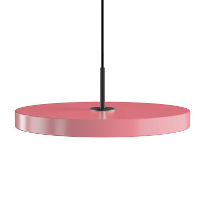 Hanging lamp Asteria medium pink, black Umage