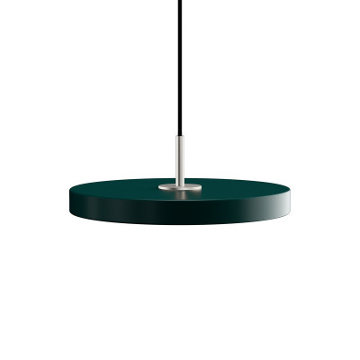 Hanging lamp Asteria mini dark green, steel Umage