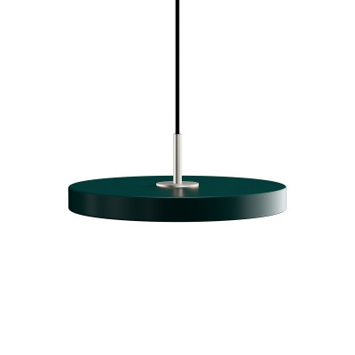 Lampa wisząca Asteria mini ciemny zielony, stalowy Umage