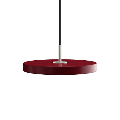 Hanging lamp Asteria mini ruby red, steel Umage