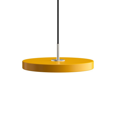 Hanging lamp Asteria mini yellow, steel Umage