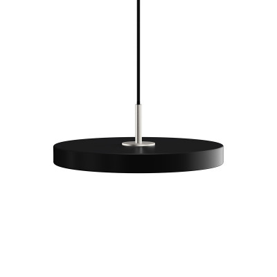 Hanging lamp Asteria mini black, steel Umage