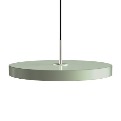 Hanging lamp Asteria medium olive, steel Umage