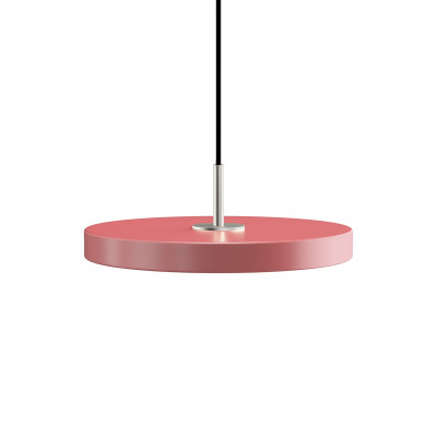Hanging lamp Asteria mini pink, steel Umage