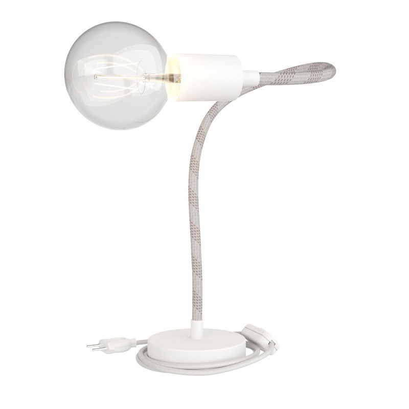 Elastyczna lampa stołowa Flex 60 biała Creative-Cables
