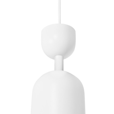 Lampa sufitowa SUPURU biała lampa wisząca UMMO