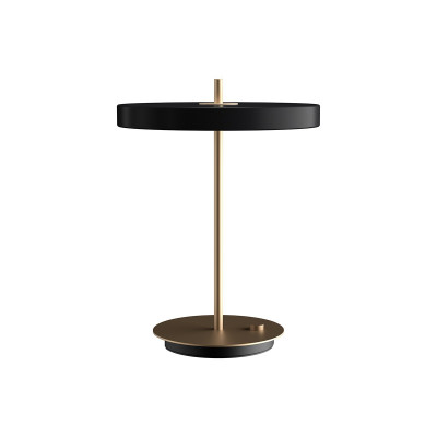 Table lamp Asteria Table black, brass UMAGE