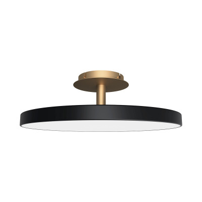 Lampa przysufitowa Asteria Up Large czarny, mosiądz UMAGE