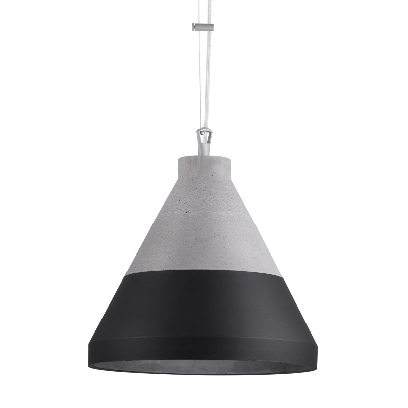 Craft XL beton/czarny lampa wisząca
