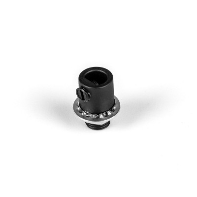 Cable protection, black plastic cable lock, strain relief long thread Kolorowe Kable