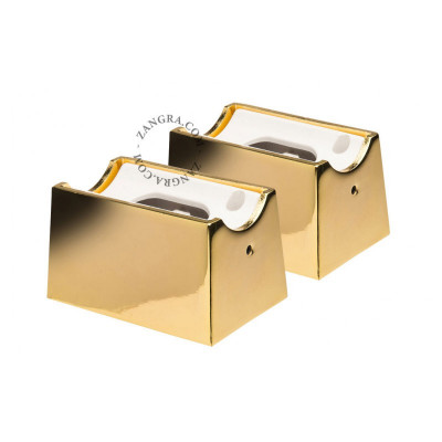 Metal lampholders - S14s gold Zangra
