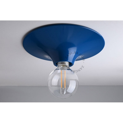 Aluminiowa lampa sufitowa, ścienna 164.b niebieska Zangra