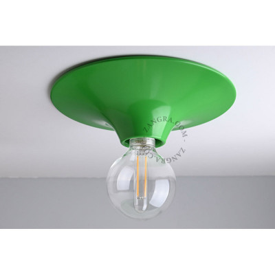 Aluminum ceiling, wall lamp 164.gr green Zangra