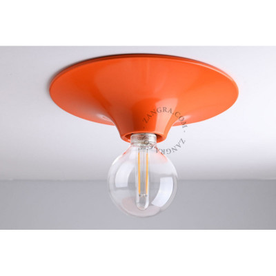 Aluminum ceiling, wall lamp 164.o orange Zangra