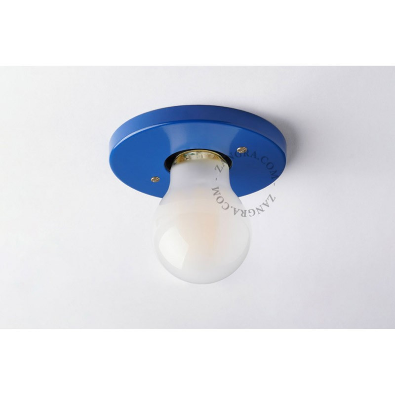 Recessed bulb holder Adele blue E27 Zangra