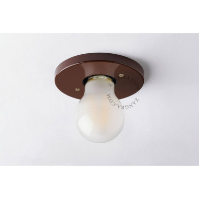 Recessed bulb holder Adele brown E27 Zangra