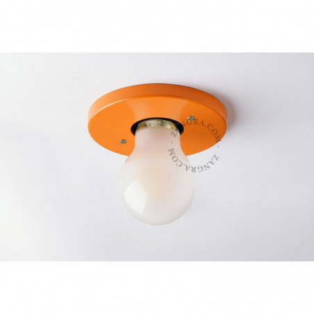 Recessed bulb holder Adele orange E27 Zangra