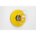 Recessed bulb holder Adele yellow E27 Zangra