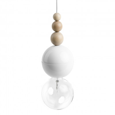Loft Bala white pendant lamp – Kolorowe Kable