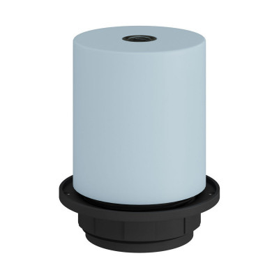 Blue E27 with ring and concealed cable lock Creative-Cables