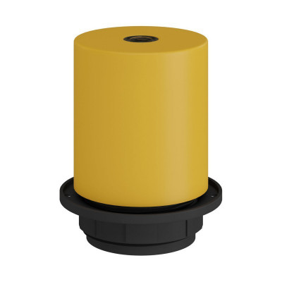 Yellow E27 with ring and concealed cable lock Creative-Cables