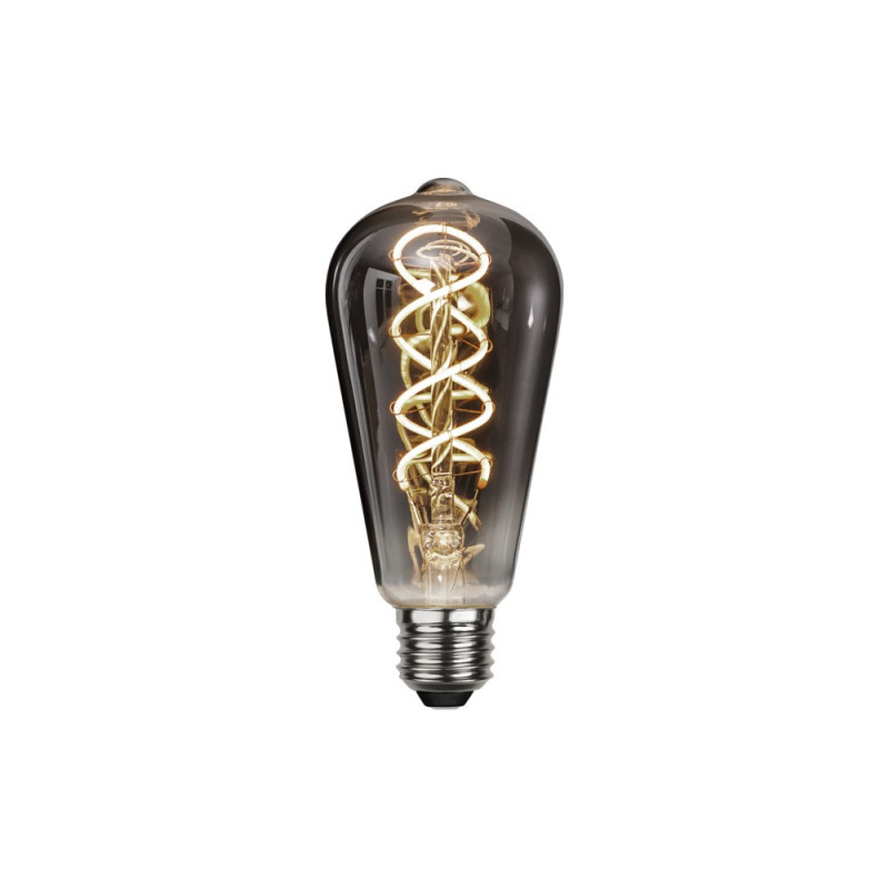 Ampoule LED E27 ST64 Smoky Filament Déco Vintage