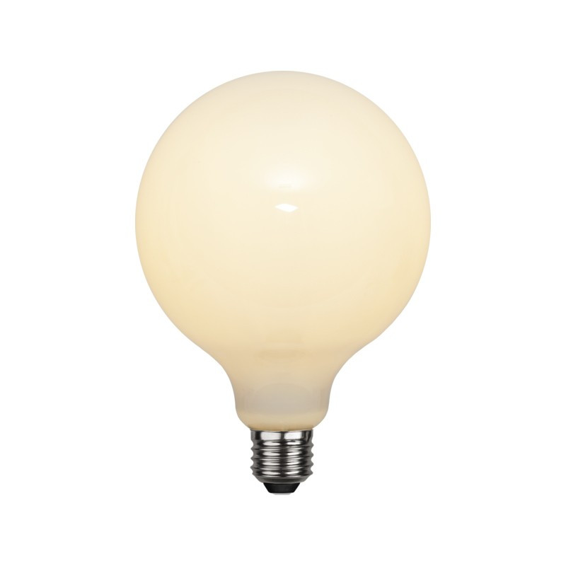 Milky bulb LED Opaque Filament E27 G125 7.5W 2700K 800lm Star Trading