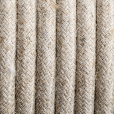 Kabel w oplocie lnianym L01 dwużyłowy 2x0.75