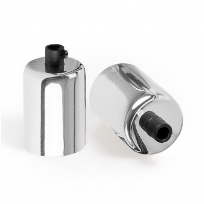 Lamp holder chrome E27