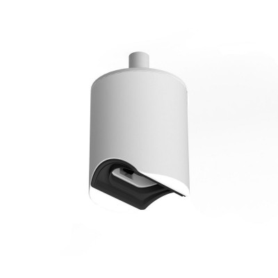 White pendant lamp Esse14 with a holder for a S14d linear bulb Creative-Cables