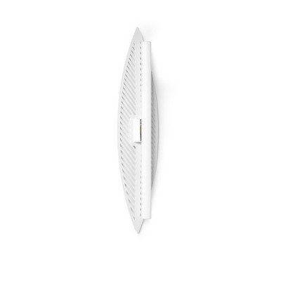 Ażurowy kinkiet PARUMA z S14d biały