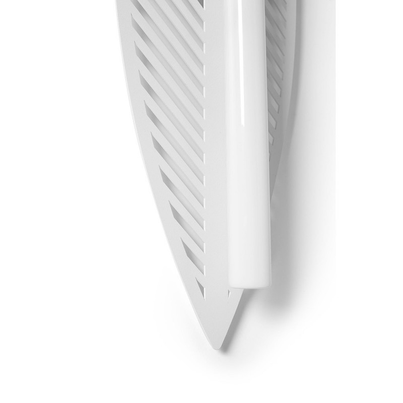 Ażurowy kinkiet PARUMA z S14d biały