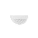Openwork Opma white wall lamp with a light diffusing cover UMMO