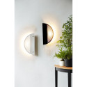 Openwork Opma white wall lamp with a light diffusing cover UMMO