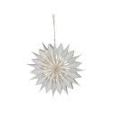 Hanging star Paper Star Frost 45cm Star Trading