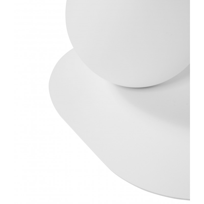 Dekoracyjna biała lampa ścienna HANEA biały kinkiet z podwyższoną szczelnością IP44 UMMO