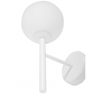 Decorative white wall lamp KOP A white wall lamp UMMO