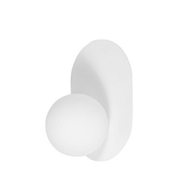HANEA biały kinkiet / lampa ścienna