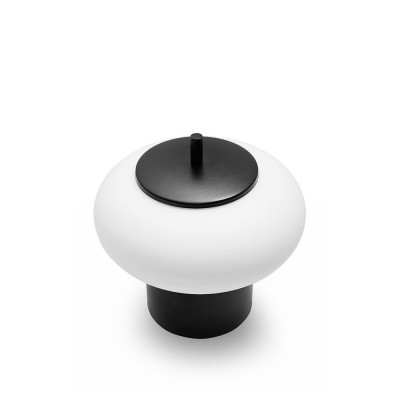 Lampa ścienna TORNI B kinkiet czarny ze szklanym kloszem Ummo