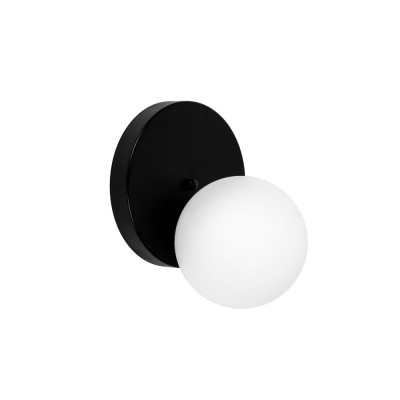 Decorative black wall lamp REFA A black wall lamp UMMO