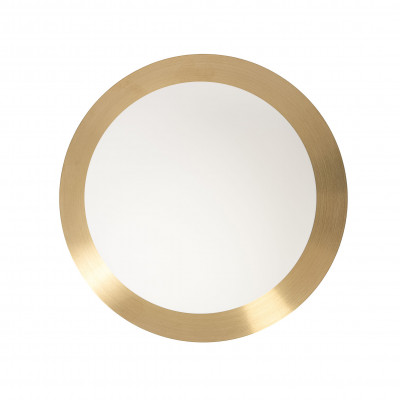Wall lamp BORRA A modern sconce with brass disk UMMO