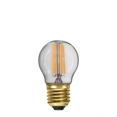 Transparent bulb Clear Soft Glow LED E27 G45 4W 2100K 350lm Star Trading