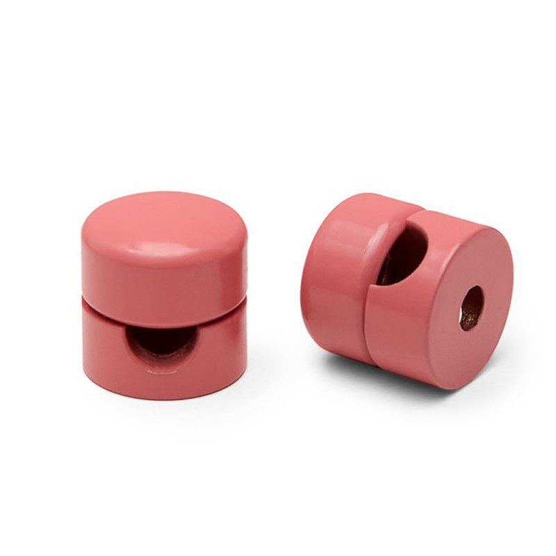 Cable holder pink Kolorowe Kable