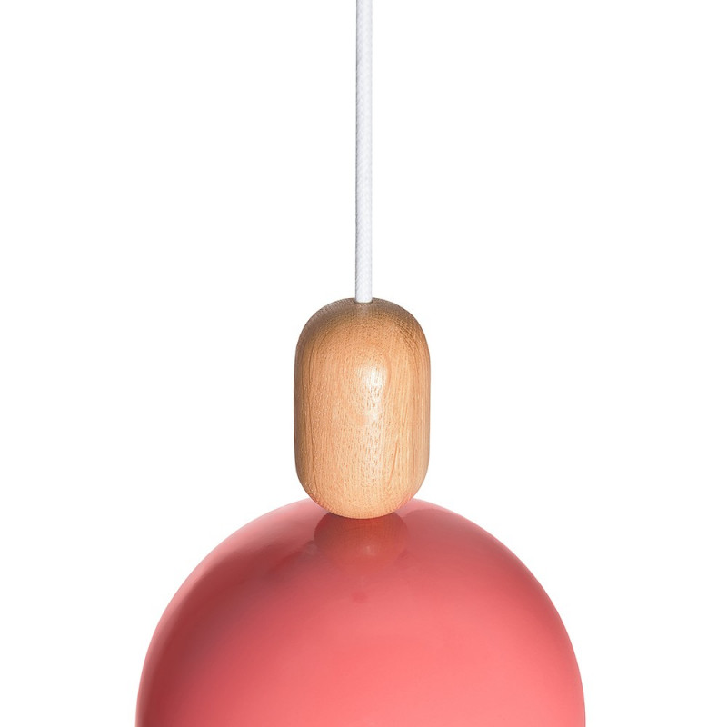 Loft Ovoi pink pendant lamp Kolorowe Kable